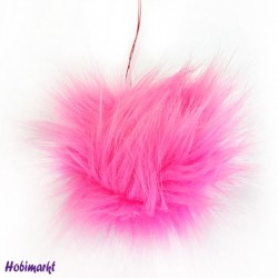 Tüylü Ponpon Orta - Büyük Boy