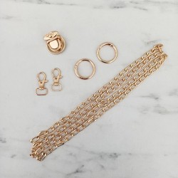 Çanta Zinciri ve Klips Seti