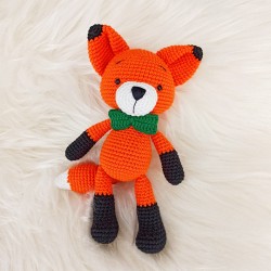 Turuncu Tilki Organic Oyuncak