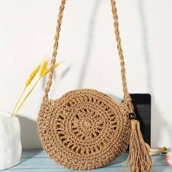 Kağıt İp Çanta Yuvarlak Model